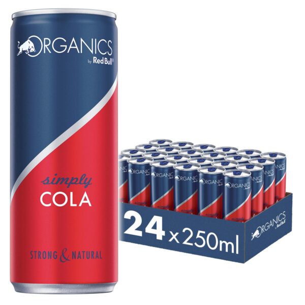 ORGANICS by Red Bull, Simply Cola, 250ml, Dose, 24-Pack