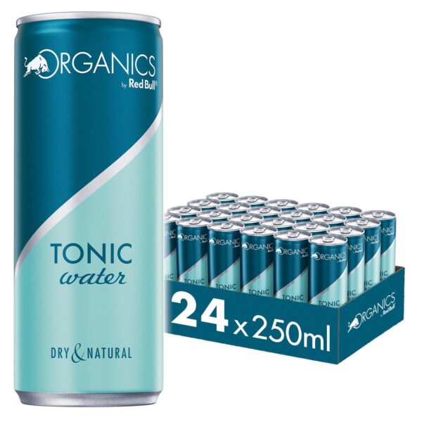 ORGANICS by Red Bull, Tonic Water, 250ml, Dose, 24-Pack