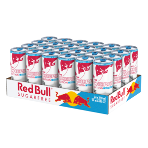 Red Bull Cherry Edition Sugarfree, Kirsche-Sakura, 24-Pack